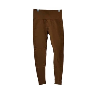 Conjunto Legging Activo Sin Costuras Mujer Talla Mediana Marrón Tiro Alto - Imagen 1 de 9