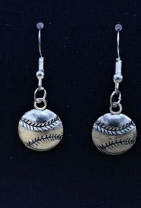 Baseball Ohrringe  - Bild 1 von 2