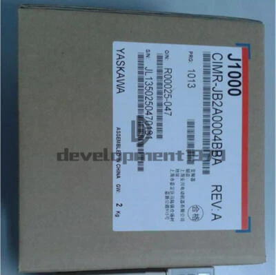 1PC New Yaskawa CIMR-JB2A0004BBA REV A Inverter 220V 0.75KW/0.4KW - Image 1 of 2