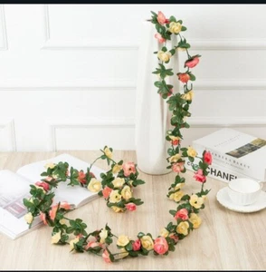 New Two Champagne and Pink Garlands - Picture 1 of 4