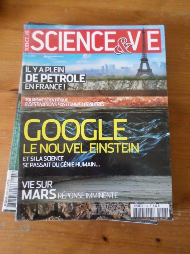 Science & Life Magazine, 1138 July 2012, Life on Mars, Oil in France, Google - Image 1 of 1