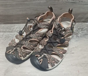 Keen Sandals Womens 7.5 Whisper Hiking Water Brown Pink Drawstring - Picture 1 of 8