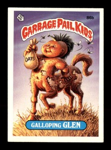 1986 Garbage Pail Kids B #86 Galloping Glen   EX+ X2366186