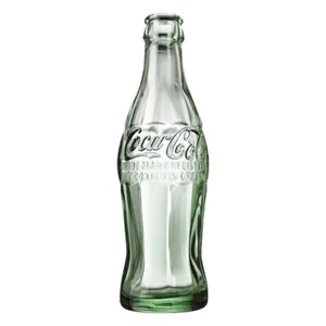 24in Empty Glass Coke Bottle Coca-Cola Die Cut Embossed Hanging Metal Sign - Picture 1 of 7