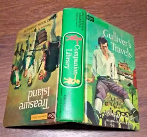 Treasure Island, Gulliver's Travels - Children's Classic Companion Library Book - Foto 1 di 8