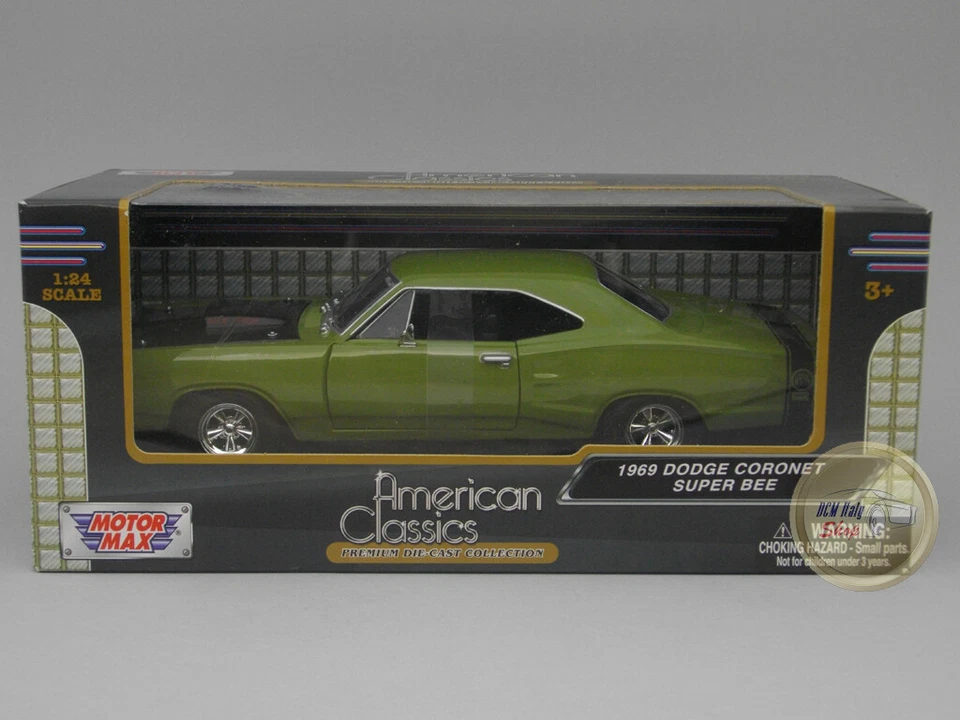 Dodge Coronet Superbee (1969) - Motormax 1:24 - MX73315GR - Immagine 1 di 1