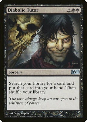 MTG - Diabolic Tutor (M11) - image 1 of 2