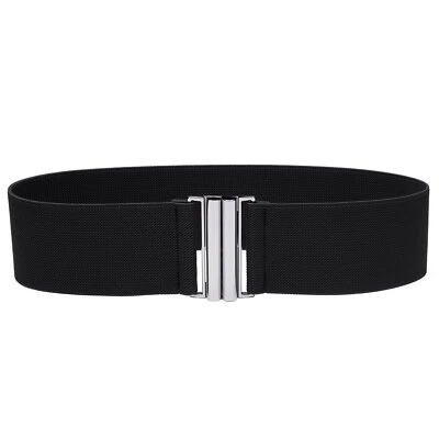 Cinturón elástico ancho para mujer Cinturón ceñido Recortador Cintura elástica Top Foto 1 de 4