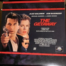 The Getaway / Letterboxed-  12" Laserdisc  Buy 6 for free shipping 