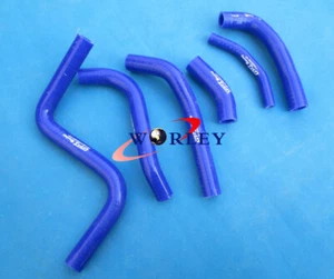 Silicone radiator hose for Suzuki RMZ250 RMZ 250 2013 2014 2015 13 14 15 BLUE - Bild 1 von 5
