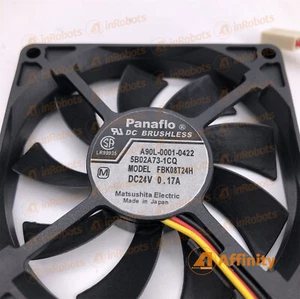 Panaflo FBK08T24H FANUC Wentylator chłodzący DC24V - Zdjęcie 1 z 9