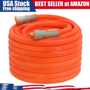 YAMATIC Garden Hose 5/8" Light Weight Sturdy Water Hose for All-weather - Picture 1 of 17