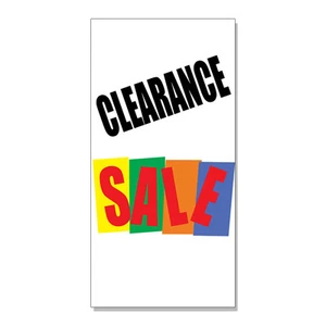 Clearance Sale Business DECAL STICKER Retail Store Sign - Picture 1 of 1