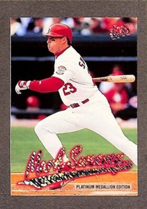 1997 Fleer Ultra Platinum Medallion Edition #P278 Mark Sweeney