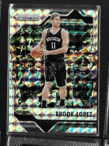 Brook Lopez 2016-17 Prizm 马赛克卡 #9 网/鸭 *组合发货* — 第 1/1 张图片