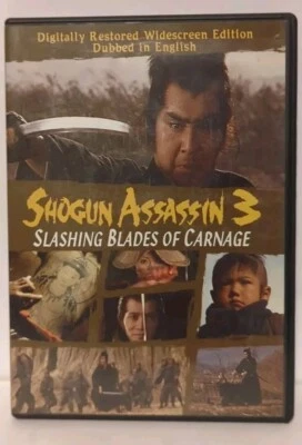 Shogun Assassin 3 - Slashing Blades Of Carnage (DVD, 2007) 06204 Foto 1 de 2