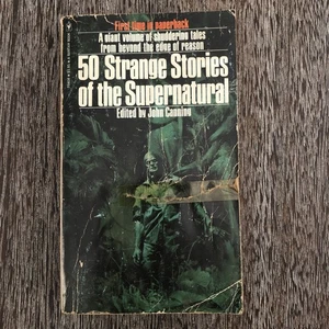 50 Strange Stories of the Supernatural Paperback 1975 John Canning Vintage - Picture 1 of 13