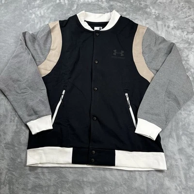Chaqueta Under Armour Para Hombres 2XL Rival Polar AMP Bombardero Universitario Deportes Aire Libre Foto 1 de 4