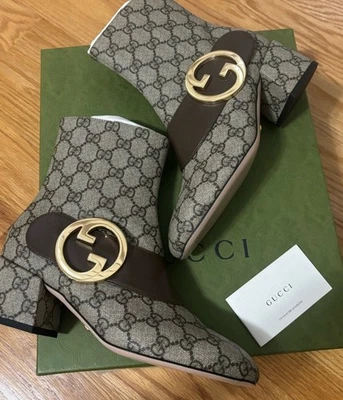 AUTÉNTICOS BOTINES GUCCI BLONDIE USADOS Foto 1 de 4
