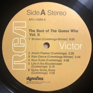 The Guess Who - The Best Of The Guess Who: Volume II (LP, Comp, RE, Tan) (Very G - Foto 1 di 2