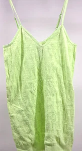 Free People Intimate M Top verstellbarer Träger kiwigrün strukturiertes Nylon Spandex Neu mit Etikett - Bild 1 von 8