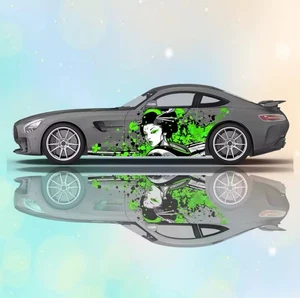 Custom Geisha Livery Racing Side Wrap; JDM Inspired Geisha Custom Decal Side - Picture 1 of 1