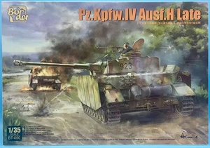 Border 1/35 BT-050 Pz.Kpfw.IV Ausf.H Late w/ Metal Gun Barrel Brand New Kit - Foto 1 di 6