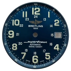Genuine Breitling Superocean 42mm Arabic Dial Blue A17360 - Picture 1 of 4