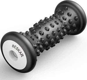 Fußmassagerolle zur Linderung von Plantarfasziitis, Carbon Black - Bild 1 von 4