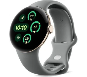 Google Pixel Watch 3 LTE 41mm złoty HRM GPS Bluetooth Smartwatch GBDU9 - Zdjęcie 1 z 3