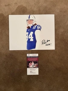 Tyler Warren Autographed Photo Indianapolis Colts JSA AUTHENTICATION - Picture 1 of 3
