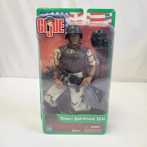 GI Joe Desert Operations Seal 12" African American Action Figure Hasbro 2003 - Picture 1 of 6
