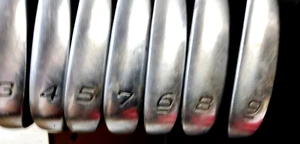 7 TaylorMade Burner Supersteel Irons Set Regular Bubble R-80 Steel Shafts # 3-9 - Picture 1 of 11