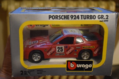 porsche 924 turbo gr.2 livrea rara Michelin Burago - Immagine 1 di 4