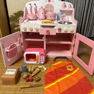 Play House Cucina in Legno Fragola Selvatica Cutie Cucina Deluxe UP Cucina da Pranzo - Foto 1 di 23