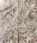 Vintage Richloom Paisley Print Fabric 2 ½ Yards/ 56 Inches Wide
