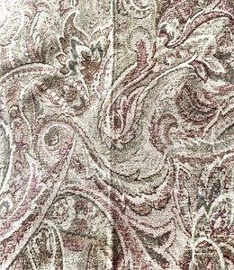 Vintage Richloom Paisley Print Fabric 2 ½ Yards/ 56 Inches Wide - Picture 1 of 9