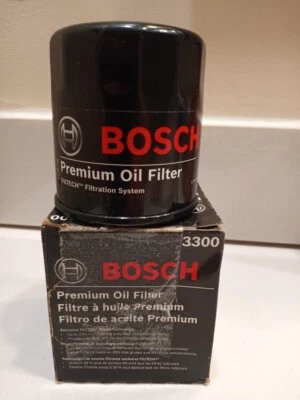 Filtro de aceite premium BOSCH 3300 - con tecnología Filtech - ¡compra de bonificación especial! Foto 1 de 3