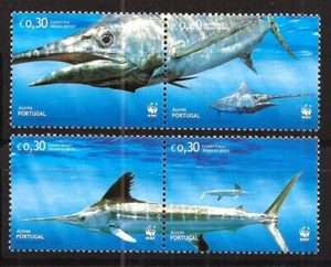 [0419B] Portugal, 2004, Full Set MNH** Azoren, Marlinfische, Wildtiere - Bild 1 von 1