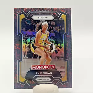 2024-25 Prizm Monopoly WNBA #41 Lexie Brown Red Icons SP Sparks - Picture 1 of 3