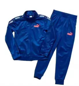 PUMA Boys 2pc.Tricot Jacket & Joggers Set BLUE - Picture 1 of 6