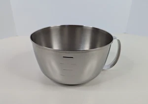 West Bend Vintage Stainless Steel 3QT Grip N Whip Batter Mixing Bowl W/ Handle - Picture 1 of 12