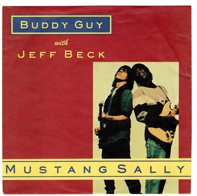 Buddy Guy with Jeff Beck-Mustang Sally (VG+) German import - Image 1 of 3