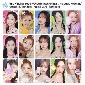 Tarjeta fotográfica coleccionable Red Velvet 2024 Fancon [happiness: My Dear, ReVe1uv] MD - Imagen 1 de 61
