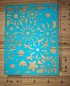 5 FLORAL FUSION papel cartucho troquelado adornos álbum de recortes / fabricación de tarjetas - Imagen 1 de 25