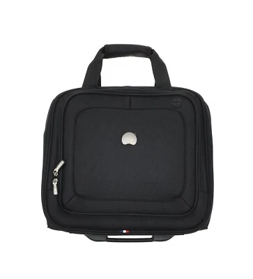 DELSEY Black PARIS Cruise Upright Softside Underseat Luggage B1187 - Image 1 of 4