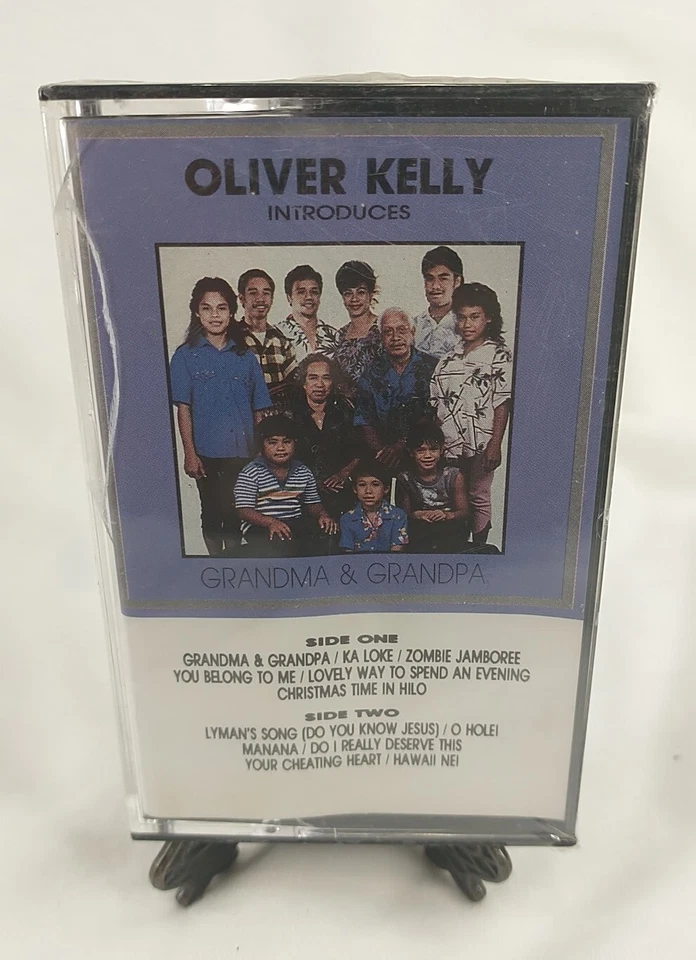 OLIVER KELLY INTRODUCES GRANDMA & GRANDPA CASSETTE ORIGINAL SEALED READ... - Image 1 of 4