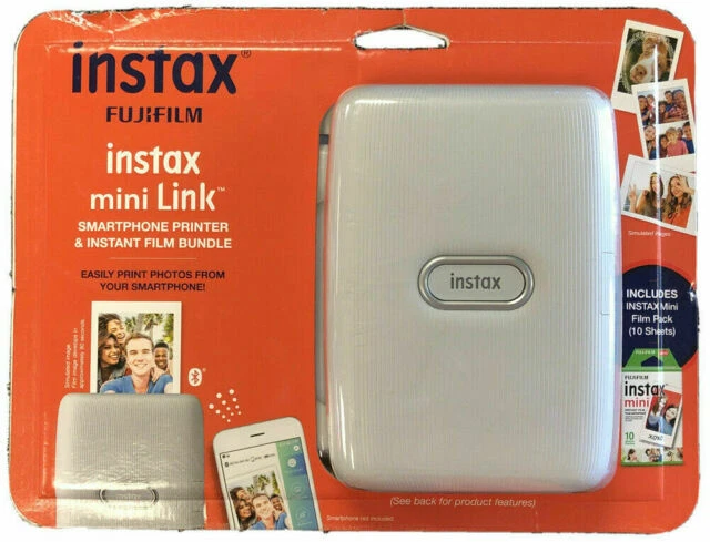 Fujifilm Instax mini Link Smartphone Printer and Instant Film Bundle