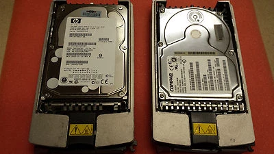 152190-001 18GB 10K RPM Ultra3 SCSI hard drive module Tested and wiped quiet - Image 1 of 4