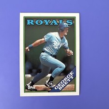 1988 Topps - #700 George Brett Kansas City Royals Hall Of Fame Allstar